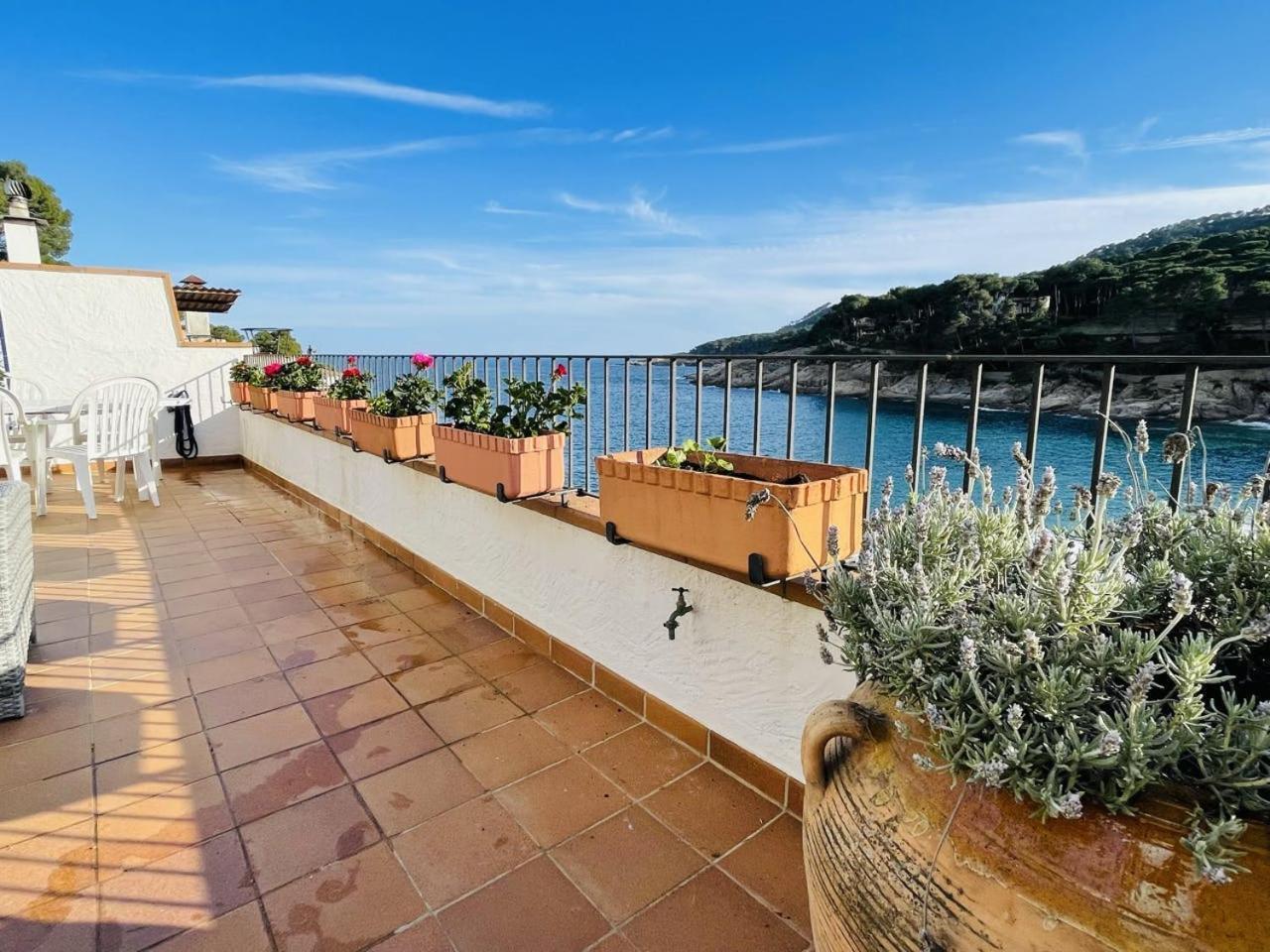 Apartamento Tamariu Platja - Penthouse On Passeig Del Mar. Exterior foto
