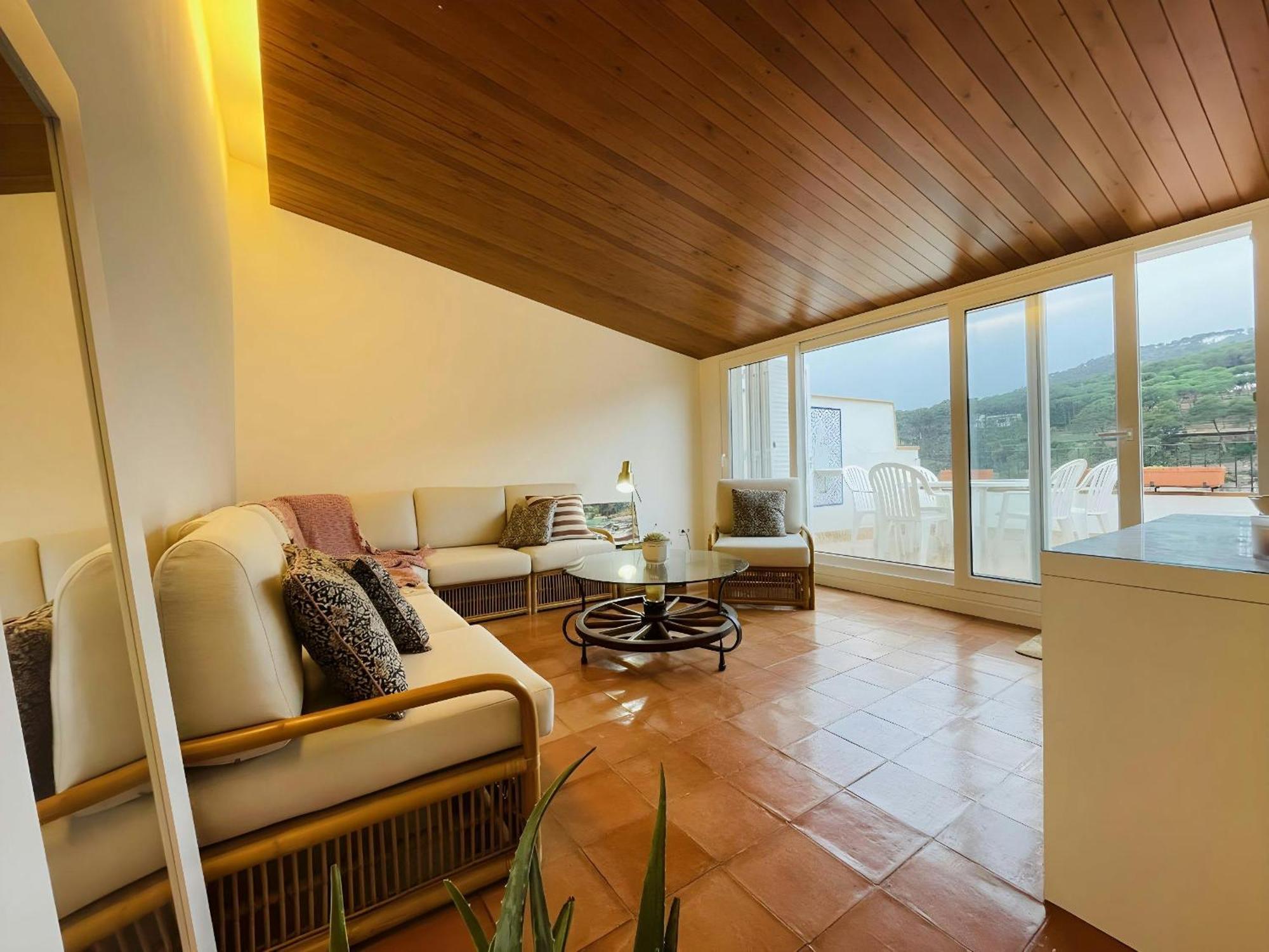 Apartamento Tamariu Platja - Penthouse On Passeig Del Mar. Exterior foto